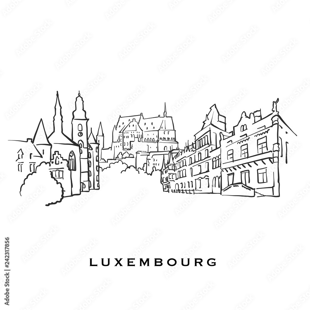 Luxembourg famous architecture