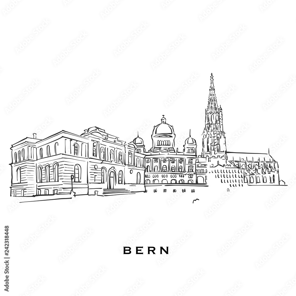 Bern Switzerland famous architecture