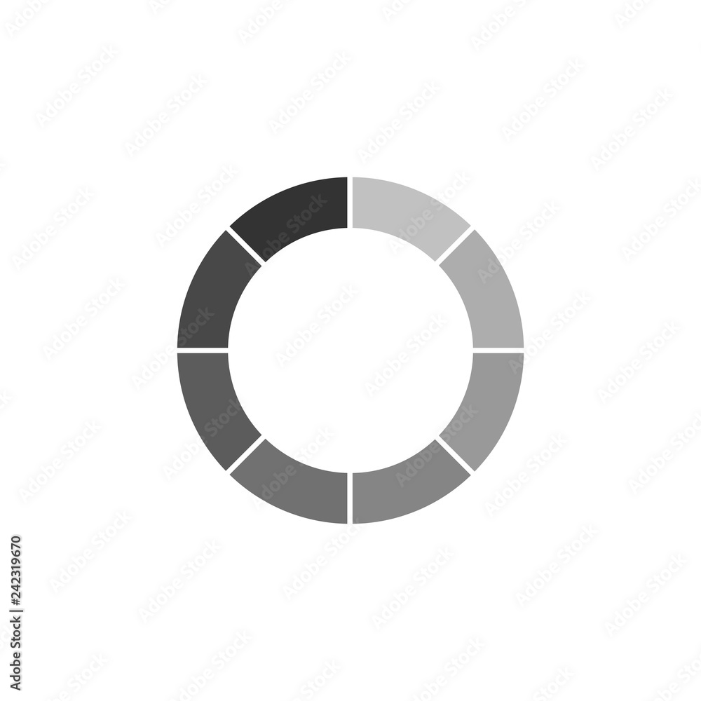 Load bar icon flat Load bar icon flat