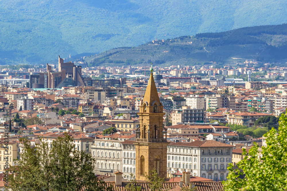 Cityscape of Florence in Italy