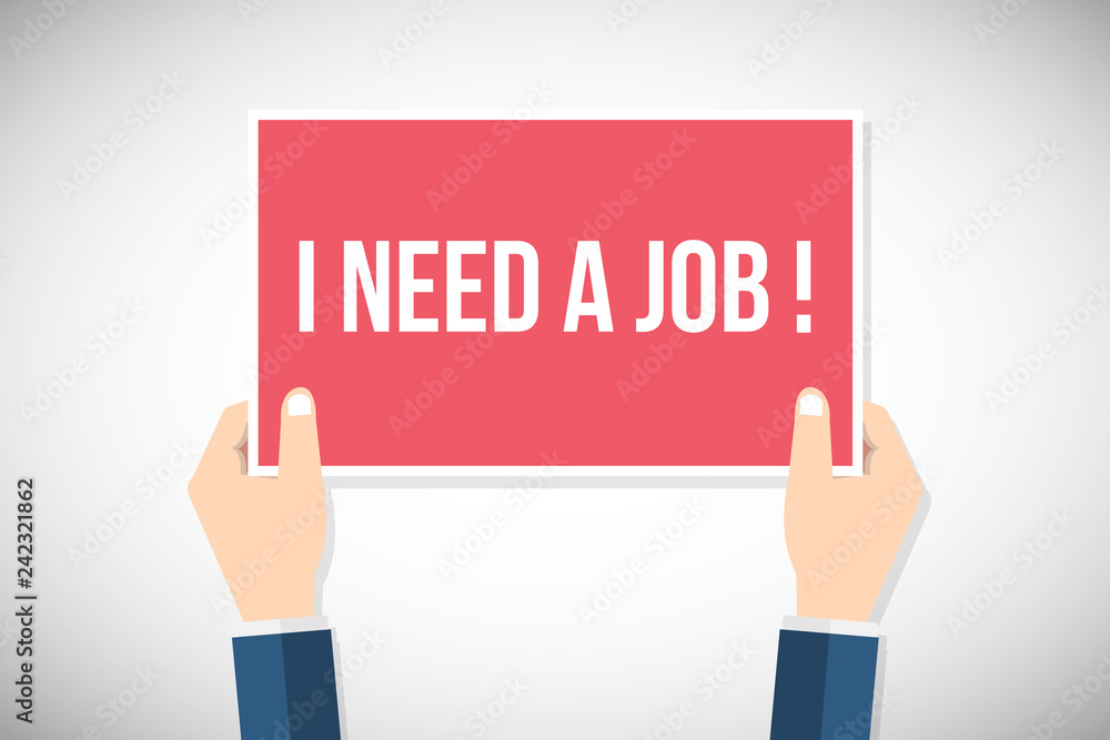 Hands holding placard with Hands holding placard with