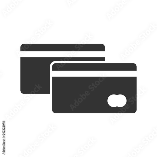 Credit Cards Payment icon flat