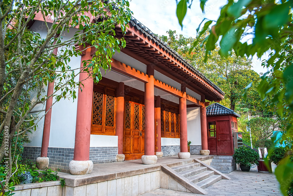 Shenzhen Yangtaishan Forest Park Retro Building Shenzhen Yangtaishan Forest Park Retro Building