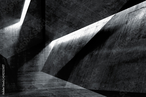 Fototapeta Naklejka Na Ścianę i Meble -  Abstract background 3d double exposure