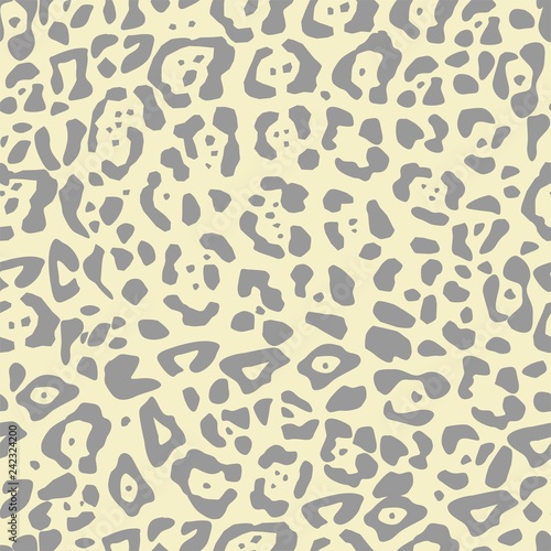 Leopard fur, animal print, seamless pattern photo