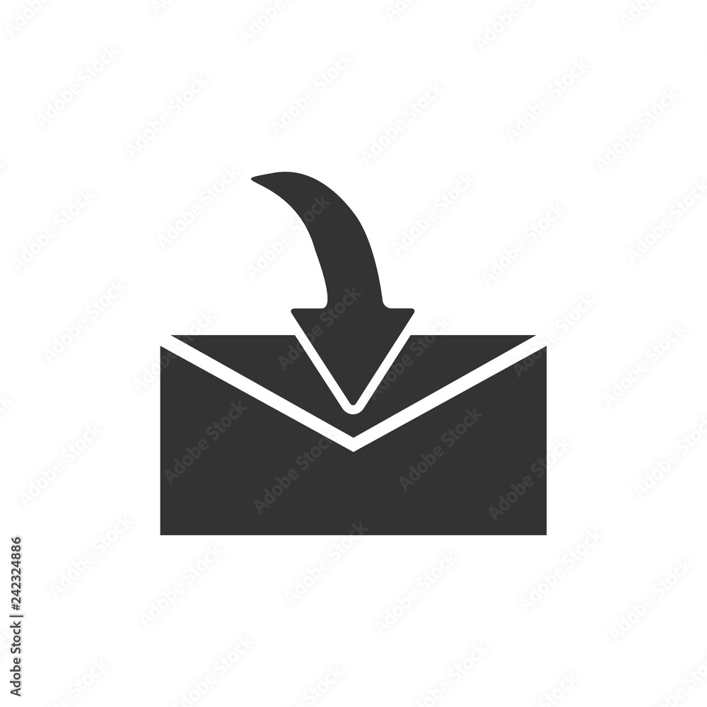 Envelope icon flat Envelope icon flat