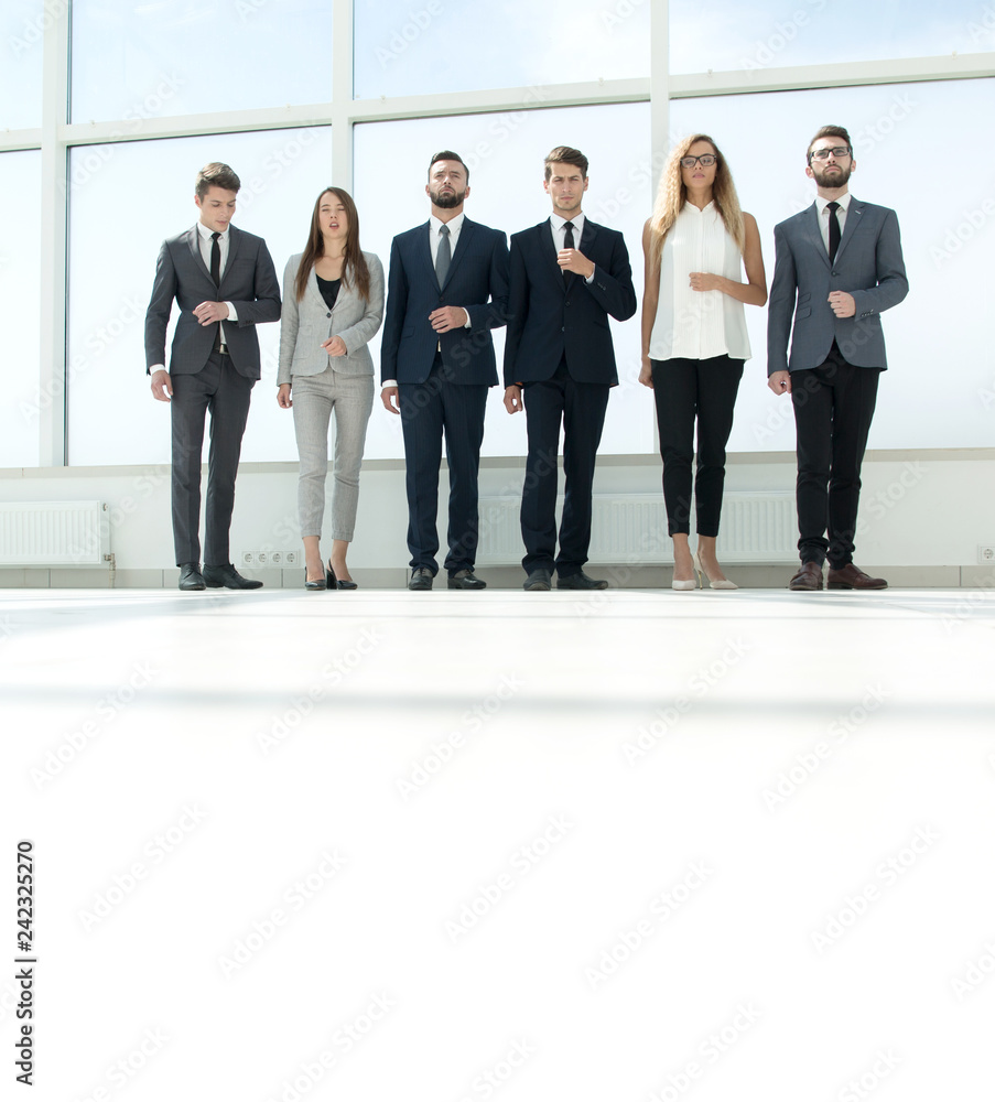 young business team starts its startup young business team starts its startup