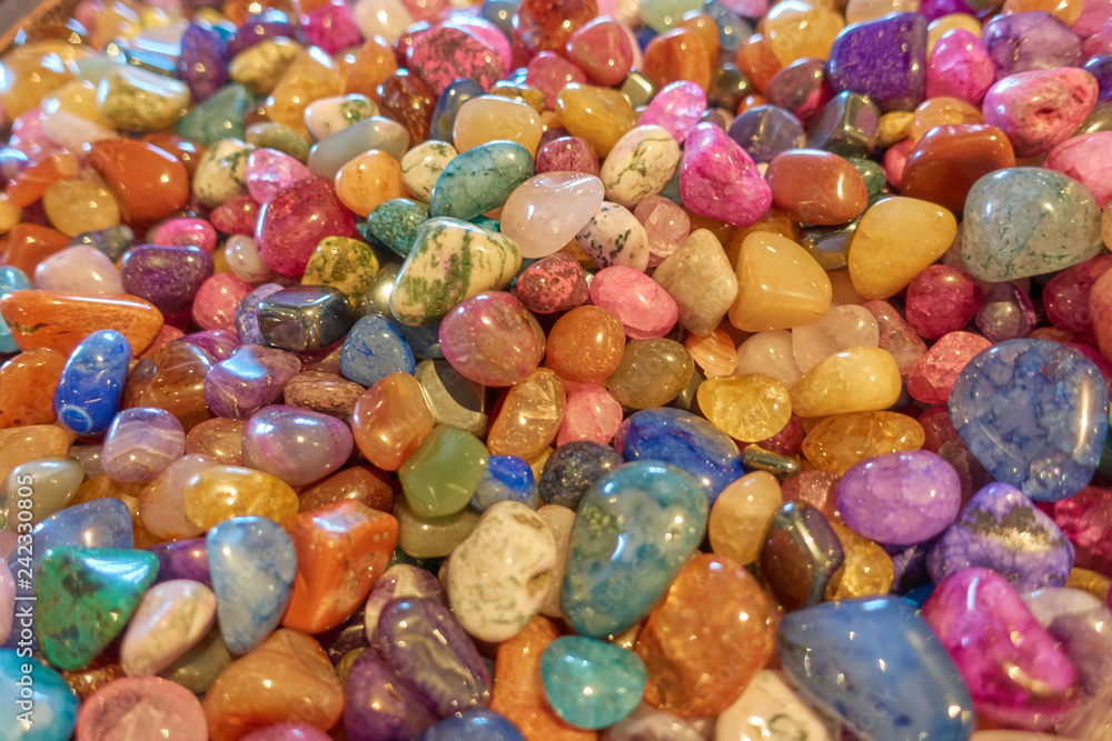 multicolored gem stones and rocks multicolored gem stones and rocks