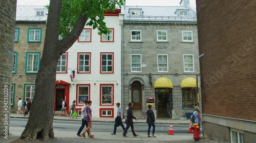 Buildings with stores