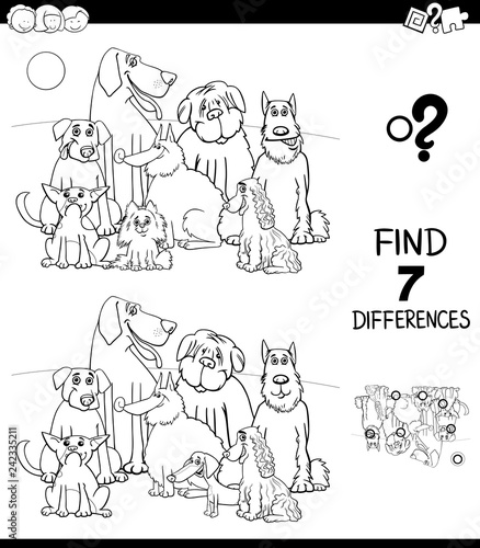 differences with pedigree dogs color book