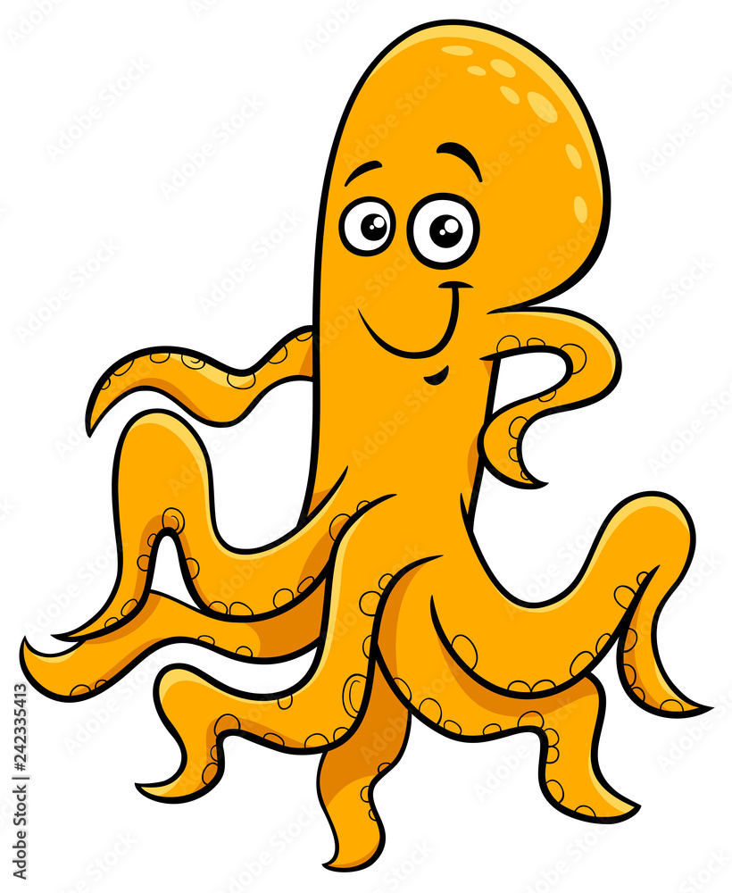 cute octopus character cartoon illustration cute octopus character cartoon illustration