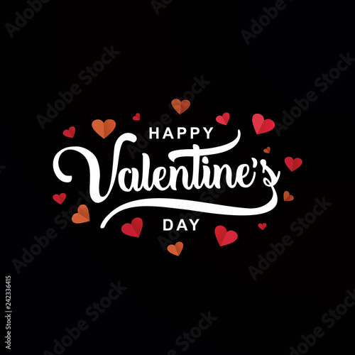 Valentine’s Day hand drawn ...