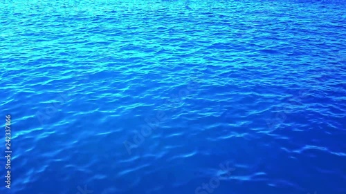 Waves of the Mediterranean Sea. Summer vacation background