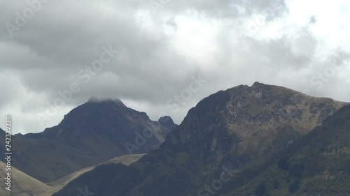 Pichincha Volcano near Quito, Ecuador
