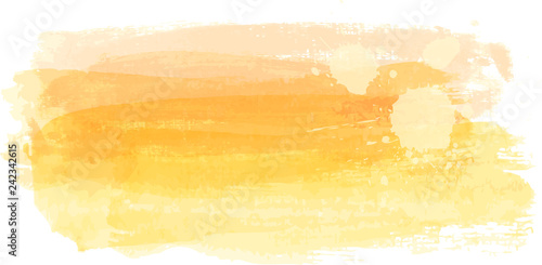 Watercolor brushed paint lines.