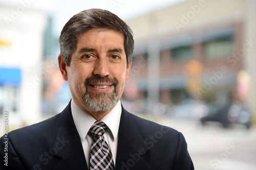 Mature Hispanic Businessman