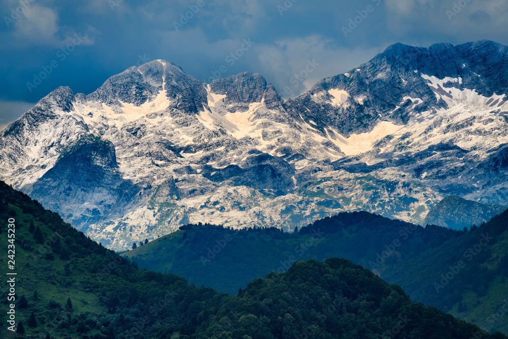 Julian Alps and Kanin Mountain