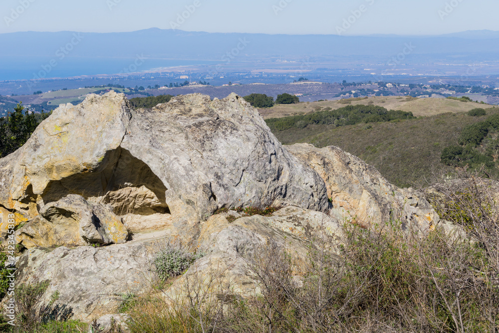 Rock formation, Garland Ranch Regional Park, Carmel Valley, California