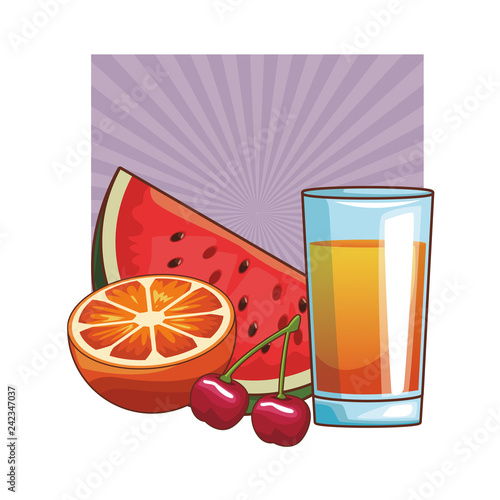 delicious and fresh fruit
