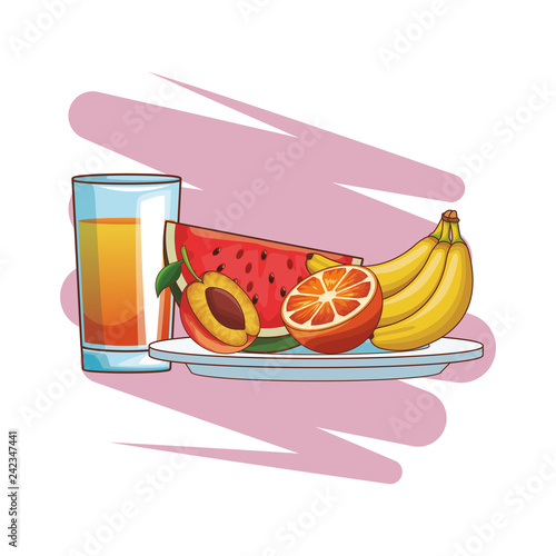 delicious and fresh fruit