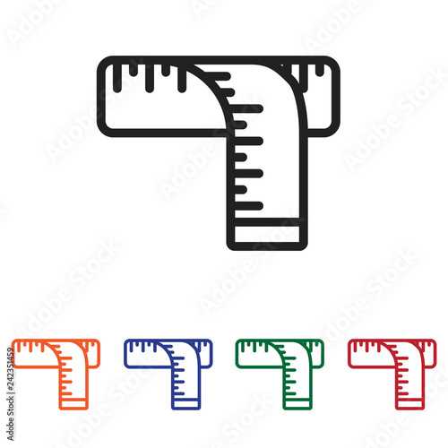 Measure vector icon