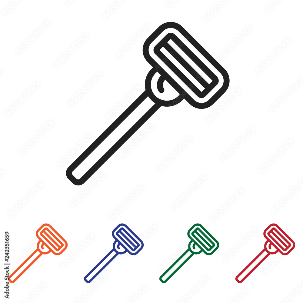 Razor vector icon Razor vector icon