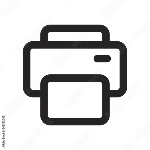 Printer vector icon