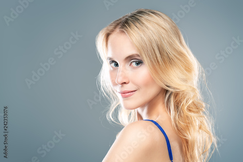 beautiful blonde woman