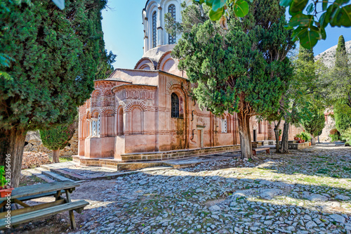 The monastery of Nea Moni in Chios, Greece photo