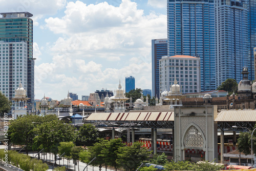 Photography Kuala Lumpur, Malaysia - 13th February, 2018: Kuala Lumpur city landscape at Jal