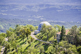 Old observatory dome, Mt Hamilton, San Jose, San Francisco bay, California