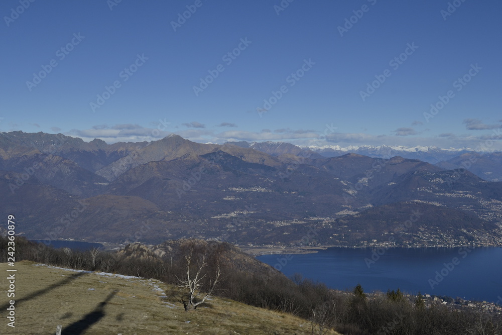 Panorama del Mottarone, Stresa Panorama del Mottarone, Stresa