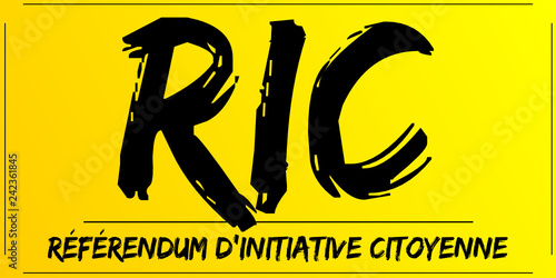 RIC - référendum diInitiative Citoyenne