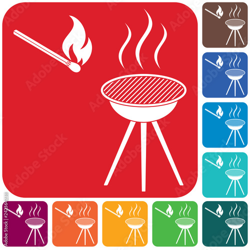 The barbecue icon