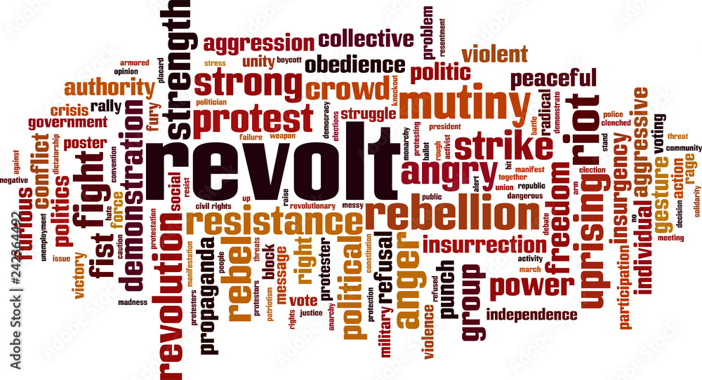 Revolt word cloud Revolt word cloud