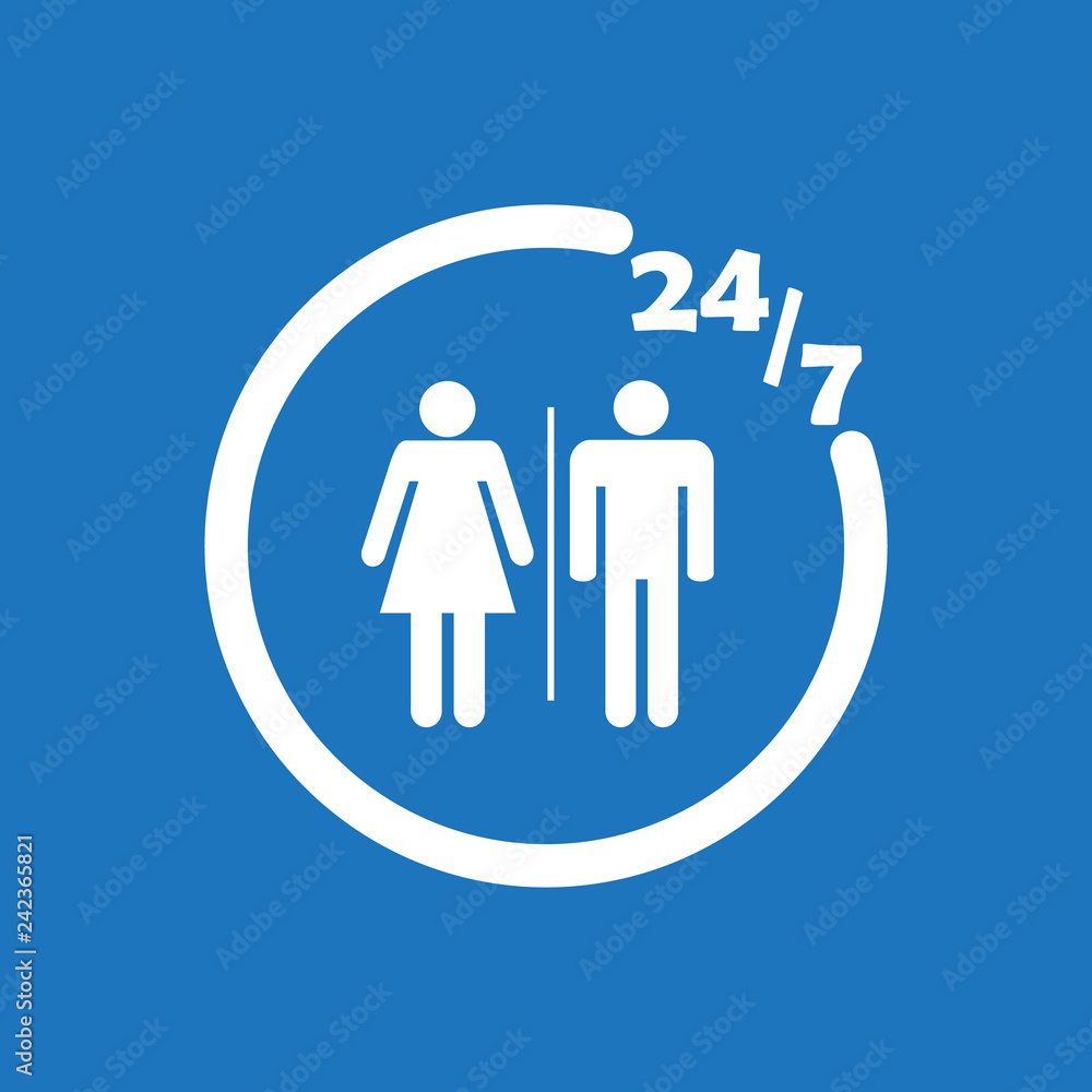 247 toilet icon flat vector design illustration 247 toilet icon flat vector design illustration