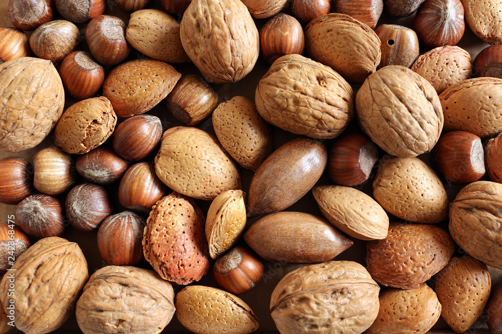 Mixed Nuts Background Mixed Nuts Background