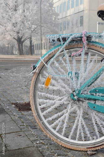 Wheel in the frost