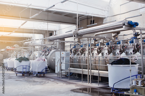 dyeing knitted fabrics