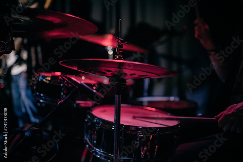 drummer at a concert