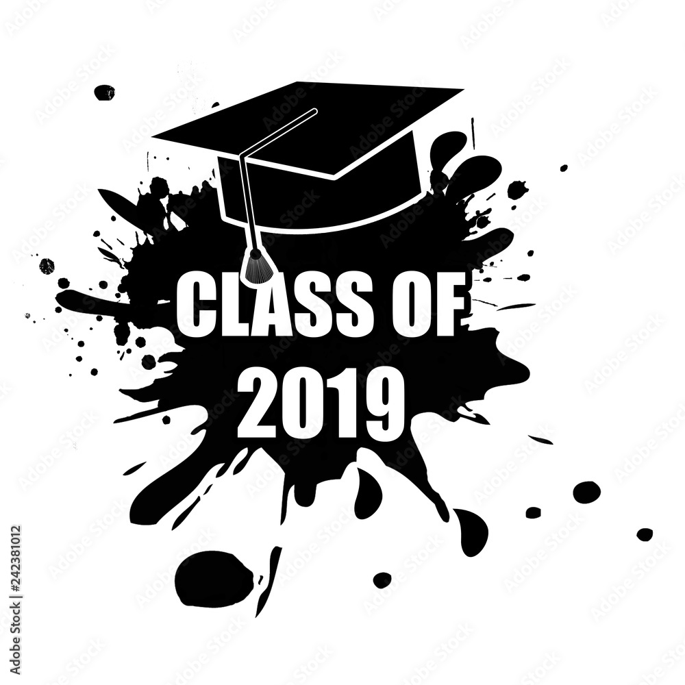 Class of 2019 stamp Stock Vector | Adobe Stock