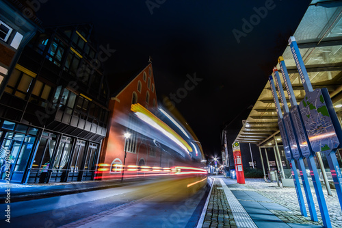 Lemgo, marktplatz,alte Post,Nacht, lichter, langzeitbelichtung,Lippe,OWL,Hansestadt,Bunt,Wehnachten,Weihnachtsbeleuchtung,Lichttechnik