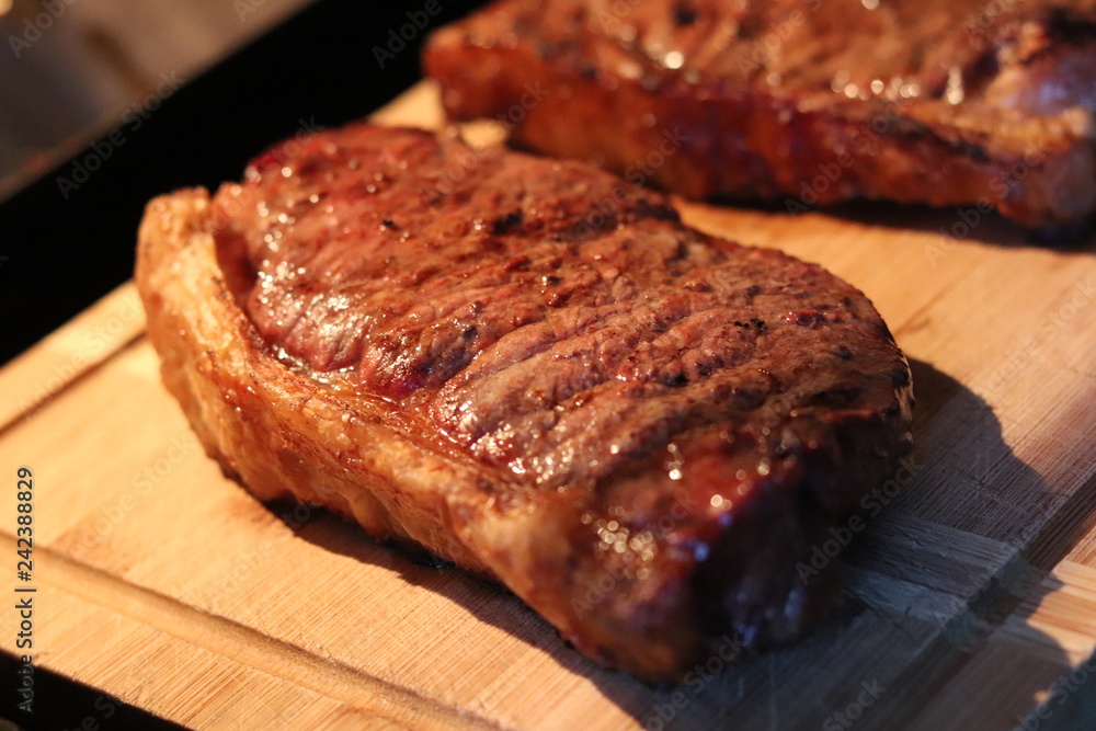 Grilled Ancho Steak Barbecue. Grilled Ancho Steak Barbecue.