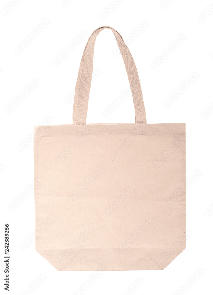 Eco bag on white background. Mock up for design Eco bag on white background. Mock up for design