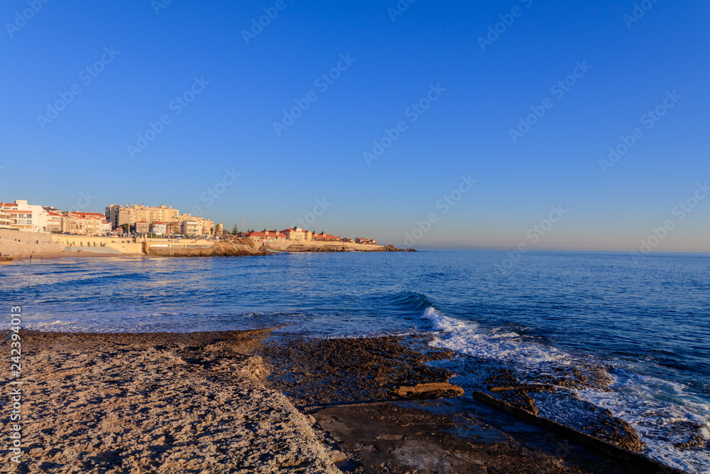 Fototapeta premium Vista da Praia da Parede Cascais Portugal