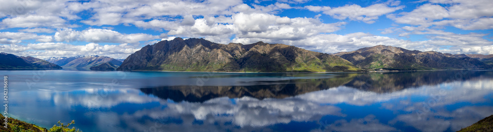 Lake Hawea Panorama New Zealand
