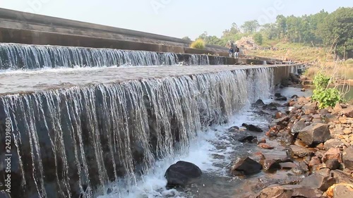 waterfall on the river
