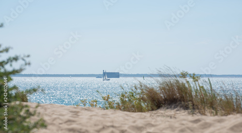 Panorama Fort Boyard depuis l'ile d'Aix Charente Maritime France