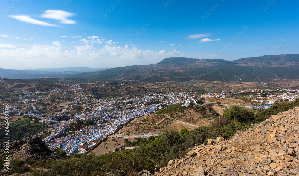 Chefchaouen, Morocco in the Rif Mountains