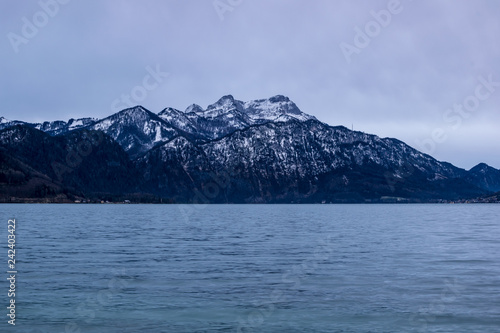 Ansichten vom Attersee im Salzkammergut in Oberösterreich